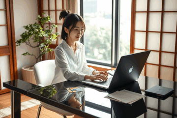 オンラインクレジットを使って当日融資を受ける方法を示す画像
