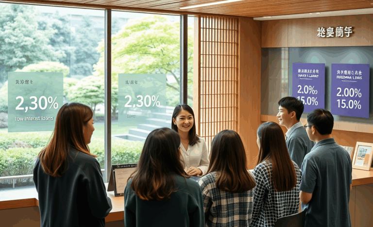 低金利個人ローンの利点についての説明画像