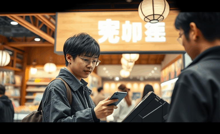 楽天銀行のデジタルクレジットカードを使う人のイメージ画像