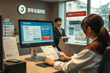 レゾナ銀行のローン申請方法を示すイメージ