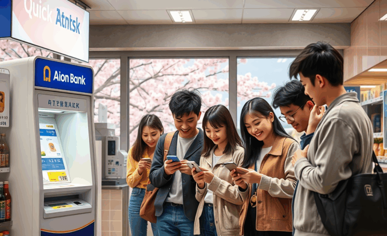 エイオン銀行のクイックローンを利用する方法