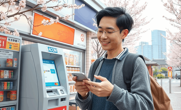 ACOM株式会社の個人ローンのサービスや特徴を解説する画像