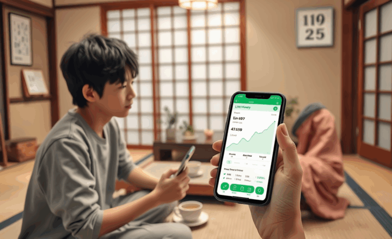 LINEポケットマネーを利用した個人ローンの利点と利用方法を説明する画像